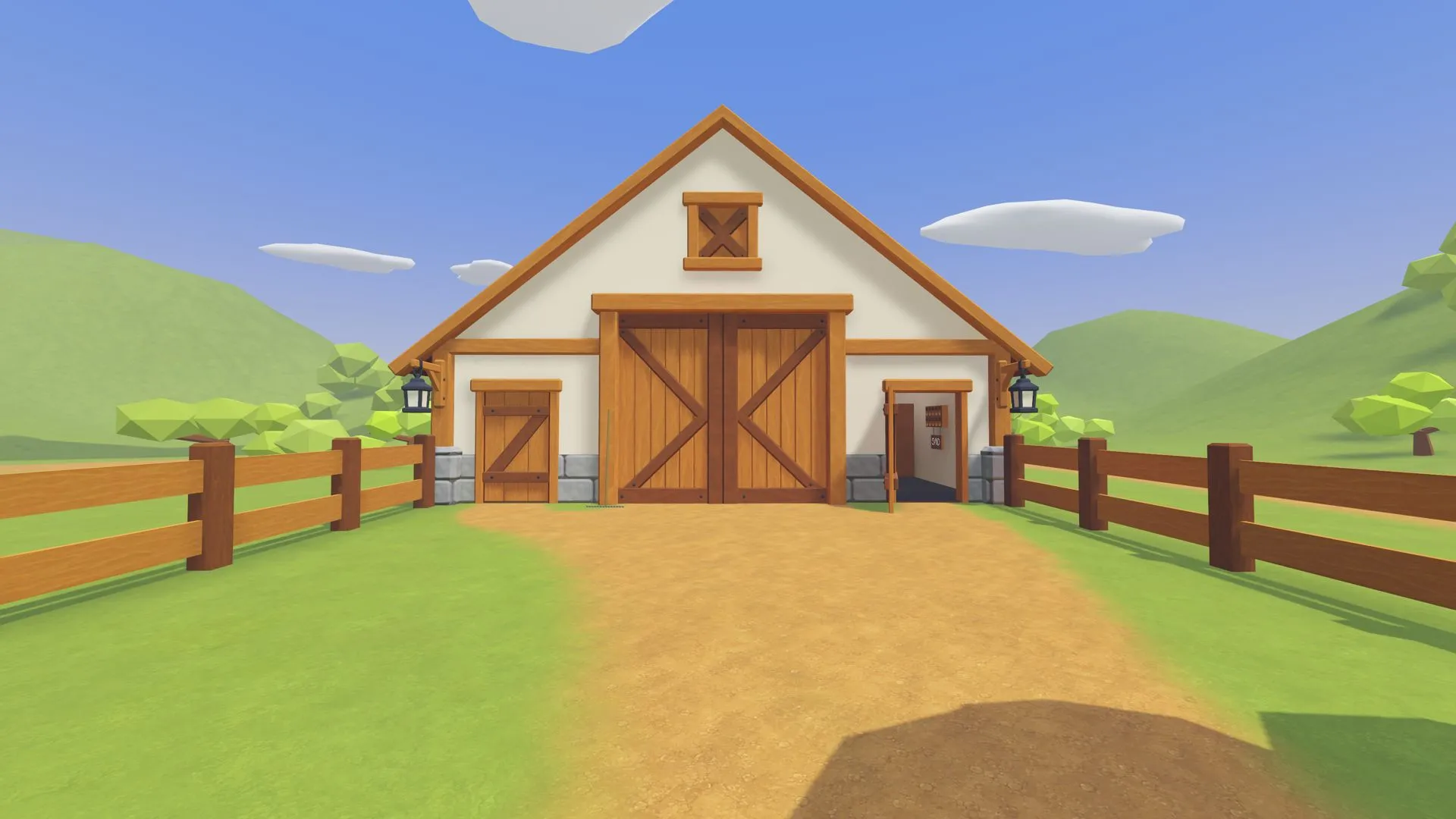 Farm as Usual — barn entrance